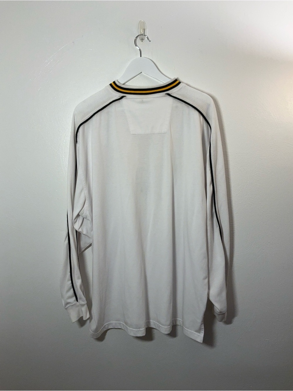 Vintage Lee Sport Pittsburgh Steelers White Long Sleeve Pullover Size 2XL - Picture 2 of 5
